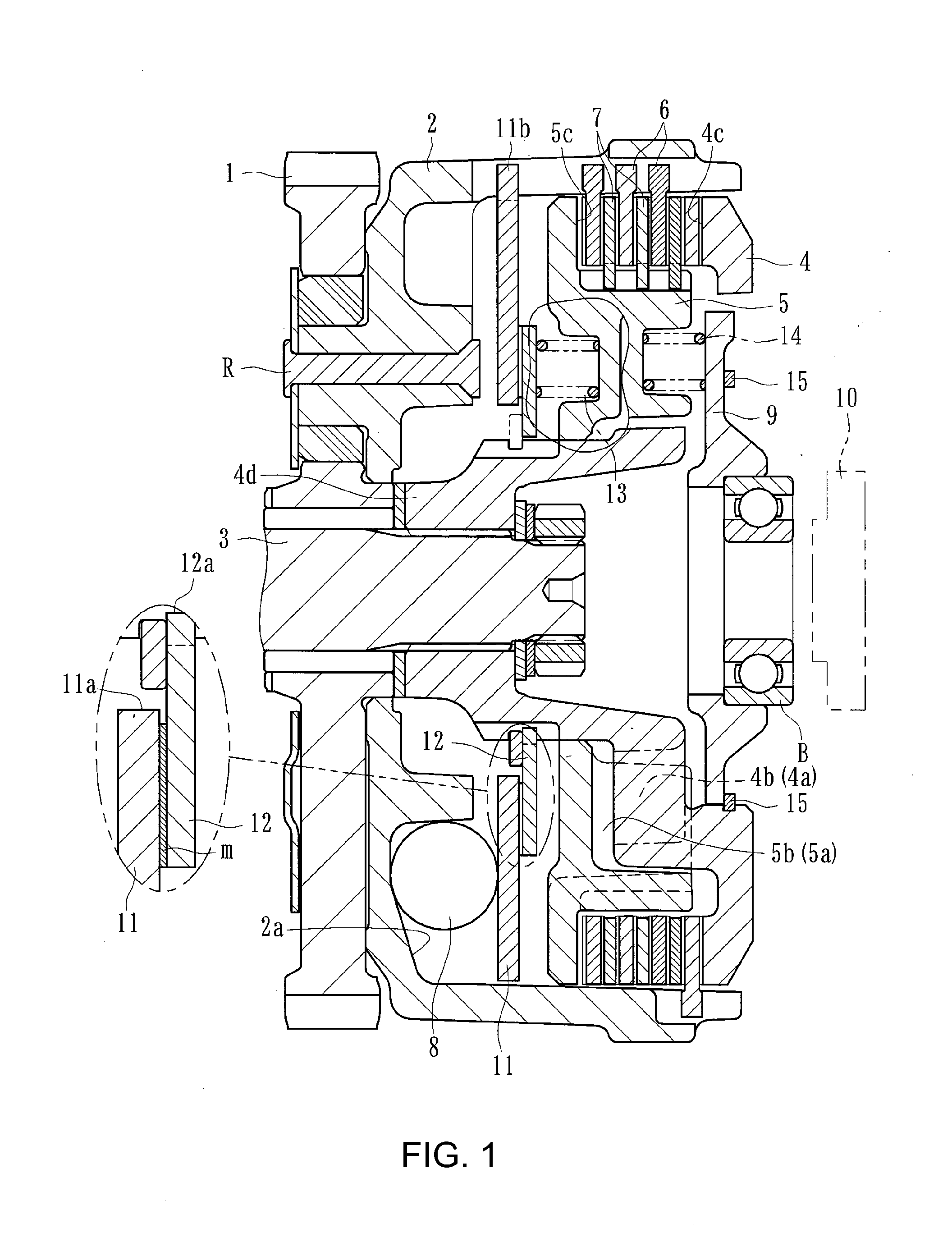 Power transmitting apparatus