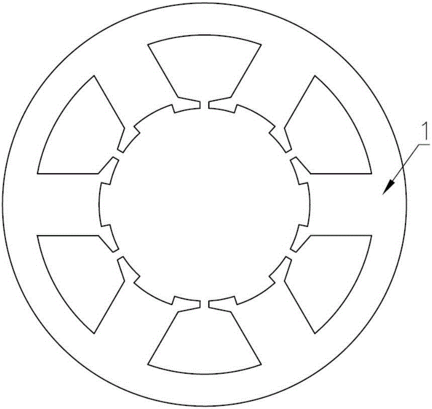 Stator permanent magnet type motor