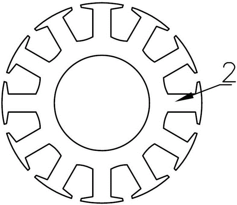 Stator permanent magnet type motor