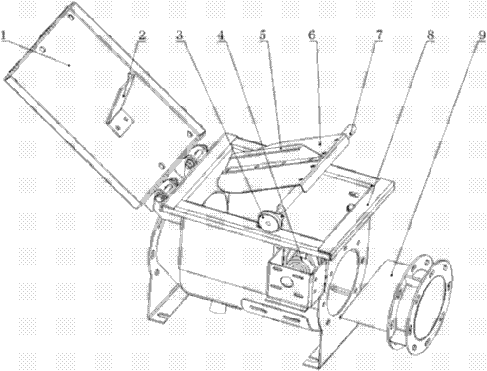 Normally-closed type one-way explosive-proof valve