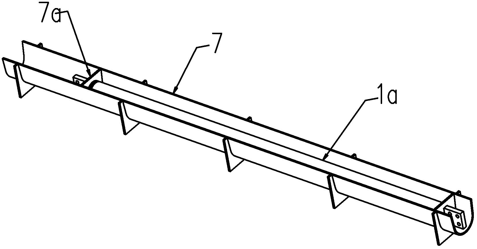 Phase isolated cast tubular bus and preparation method thereof