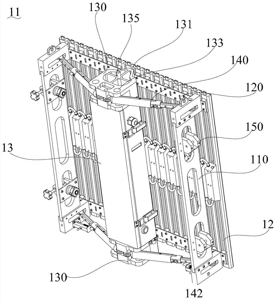 Display screen unit bracket, display screen unit and display screen box