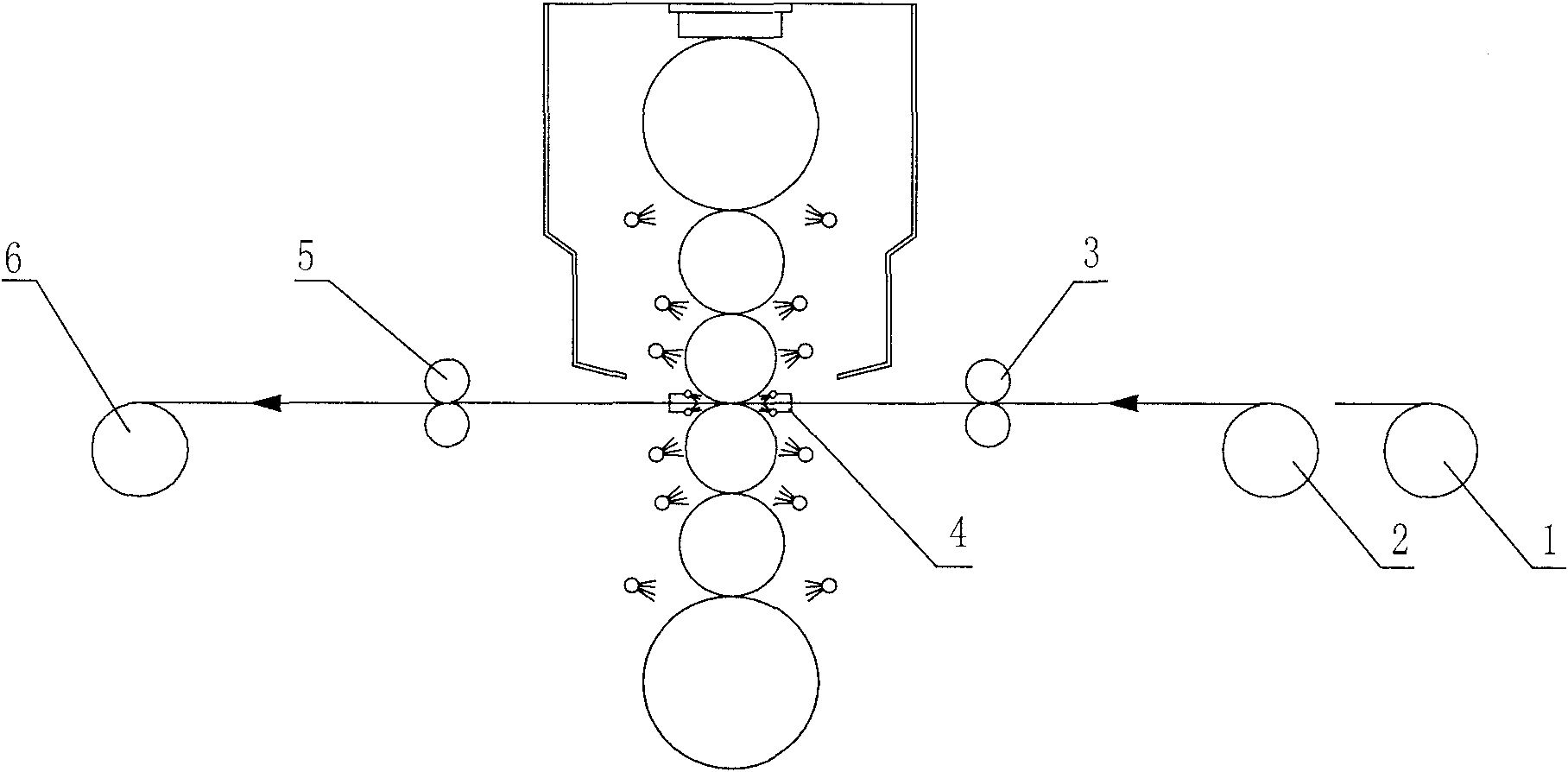 Method for blocking backflow of emulsified liquid with low inertia force