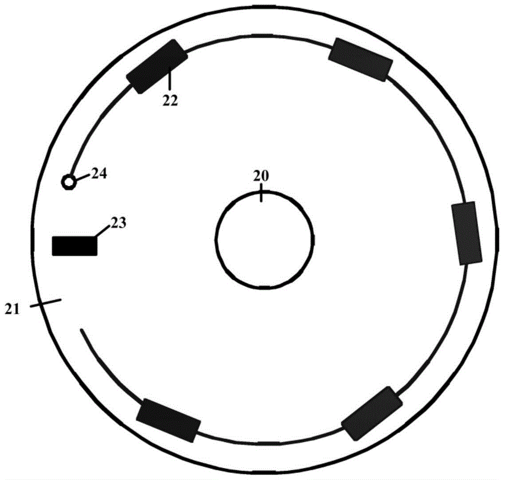 A kind of optical fiber sensing device and method of shearer mechanical state