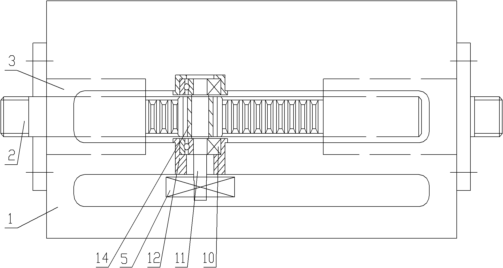 Vibration damping device of gear transmission flywheel