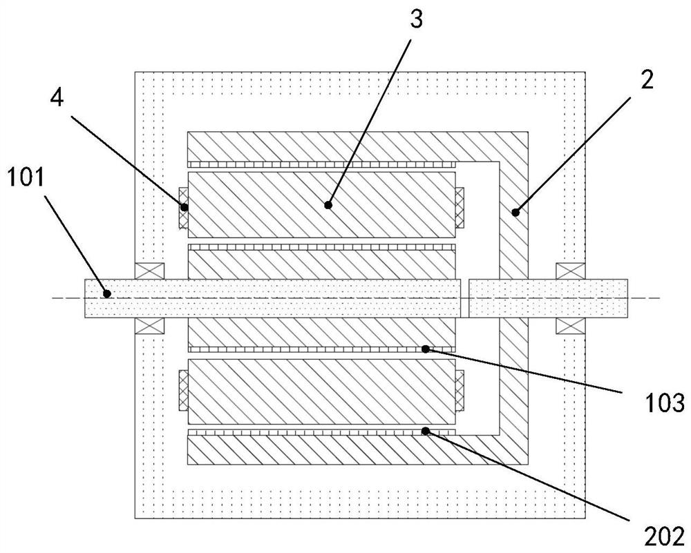 Multi-carnassial-tooth-ratio multi-port magnetic field modulation motor