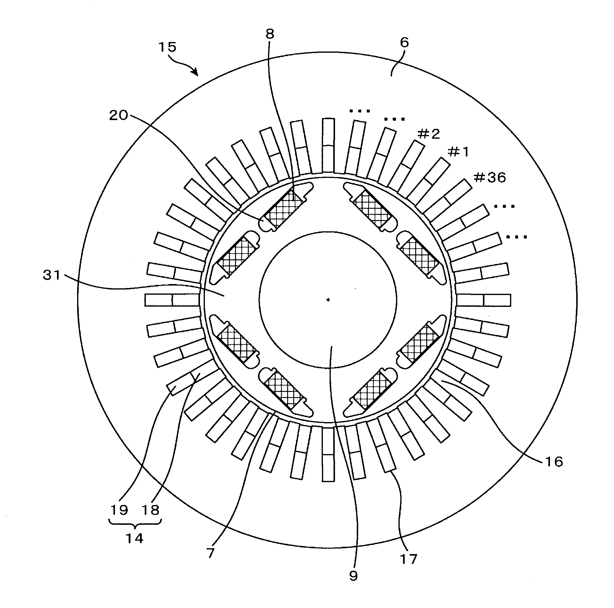 Permanent Magnet Rotating Electric Machine