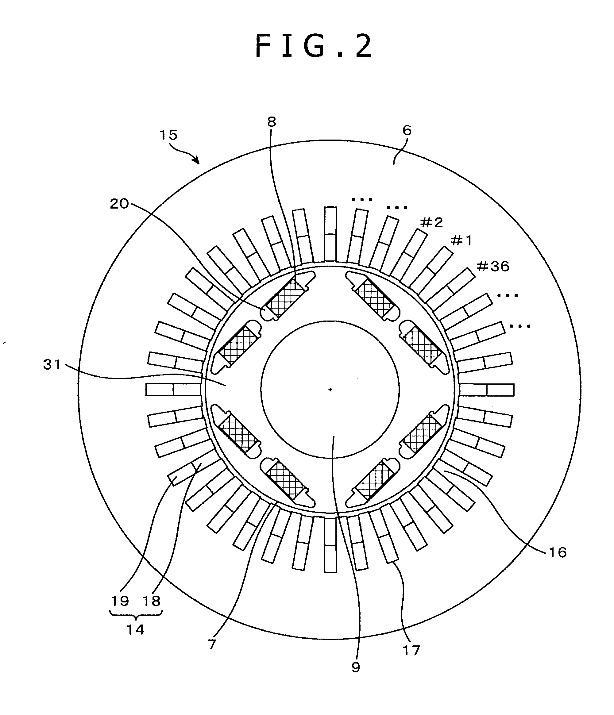 Permanent Magnet Rotating Electric Machine