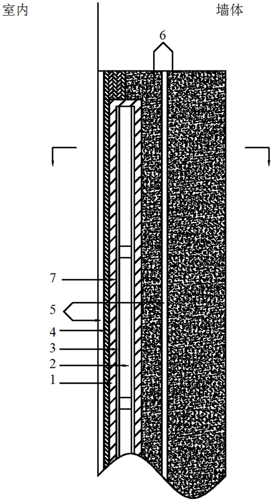 Energy-saving PTC heating wall for integrated bathroom