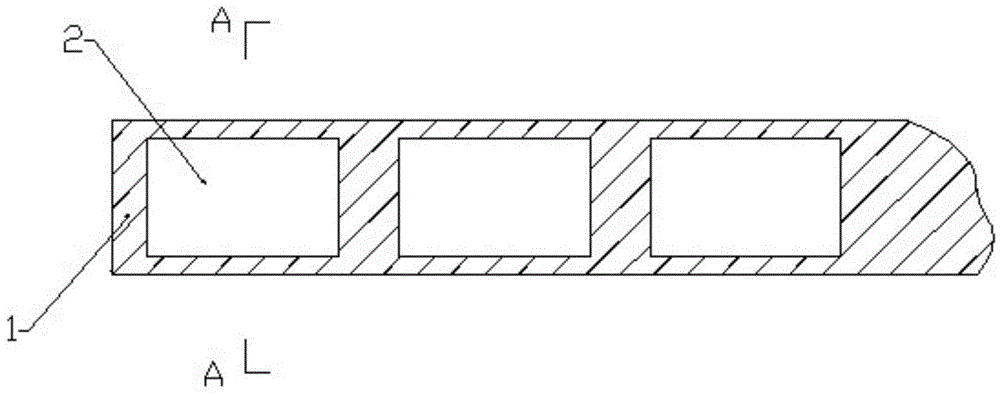 Energy-saving PTC heating wall for integrated bathroom