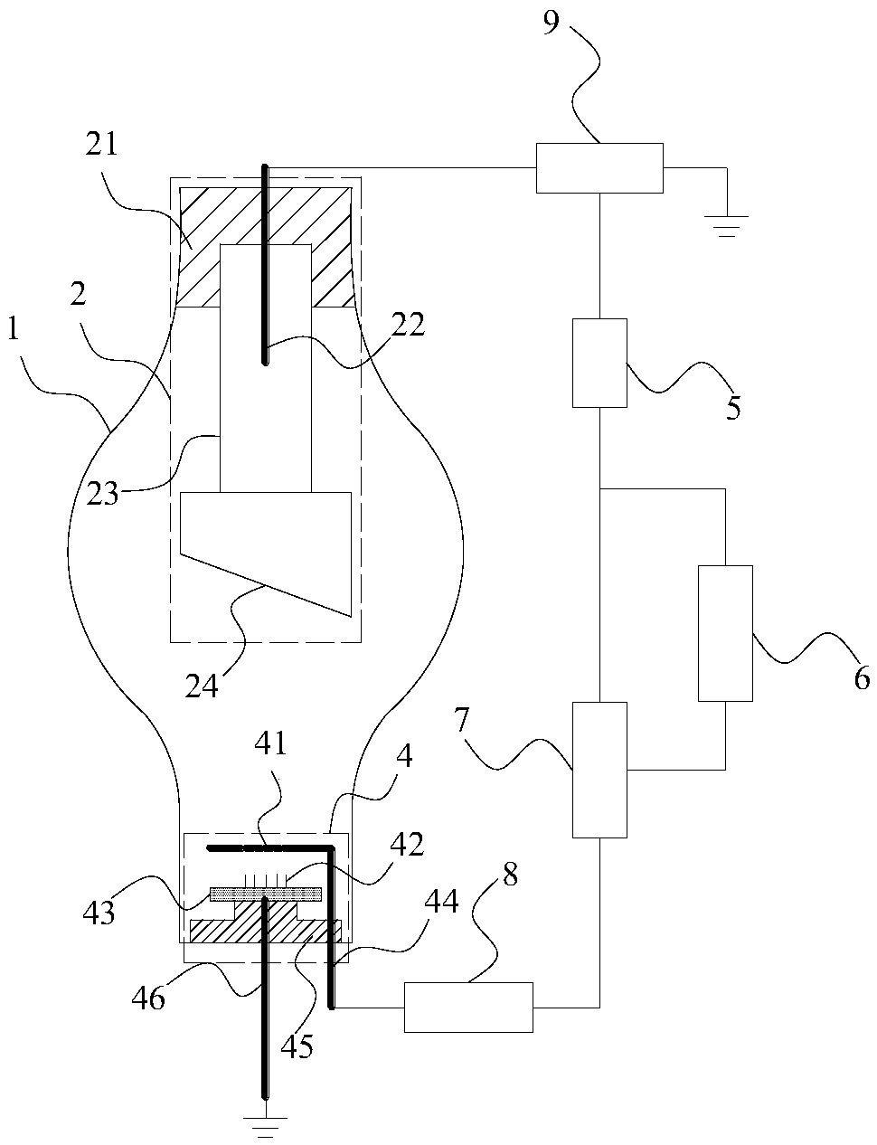 An integrated field emission X-ray source