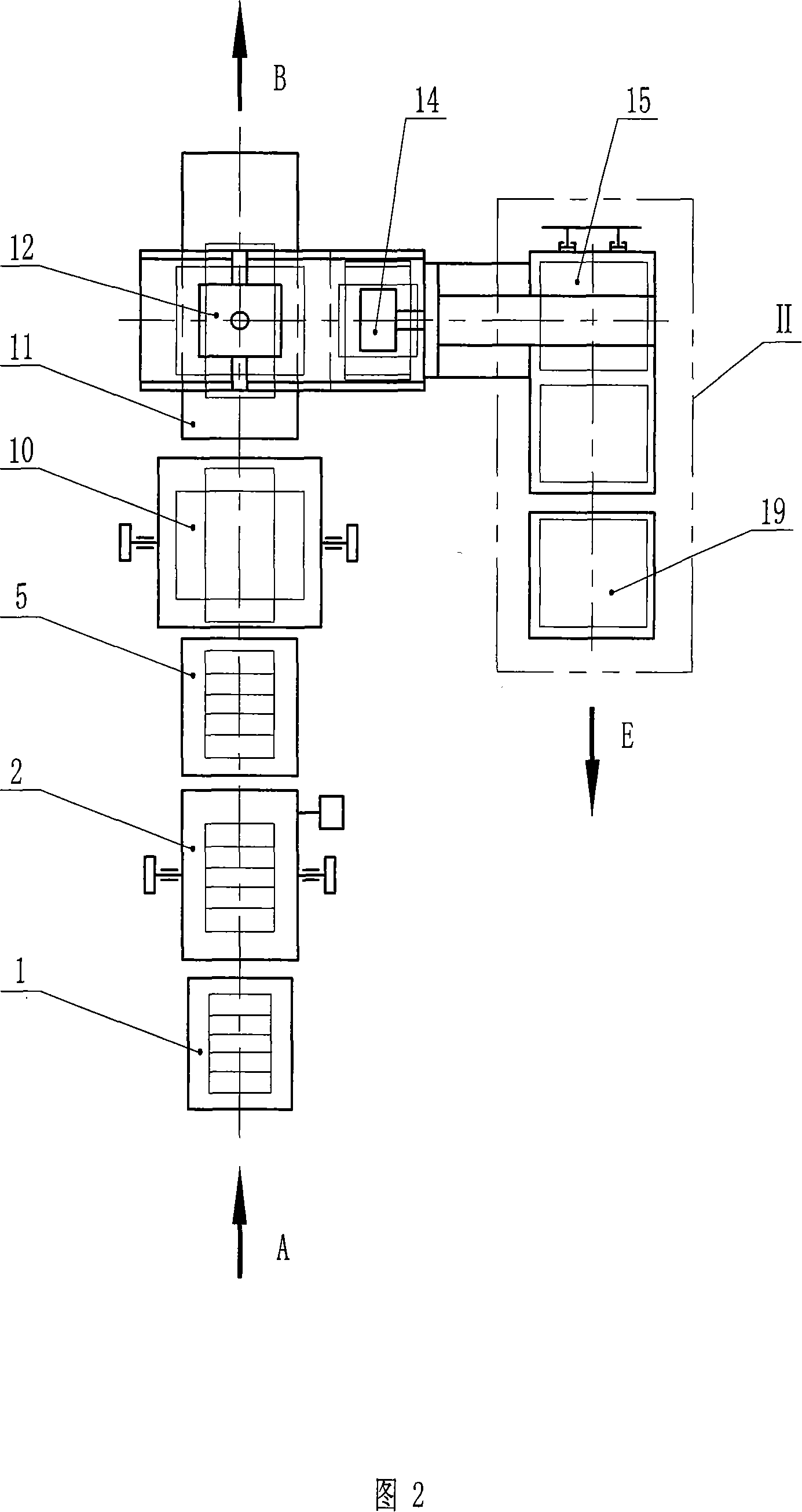 Paper box opening method and opening system thereof