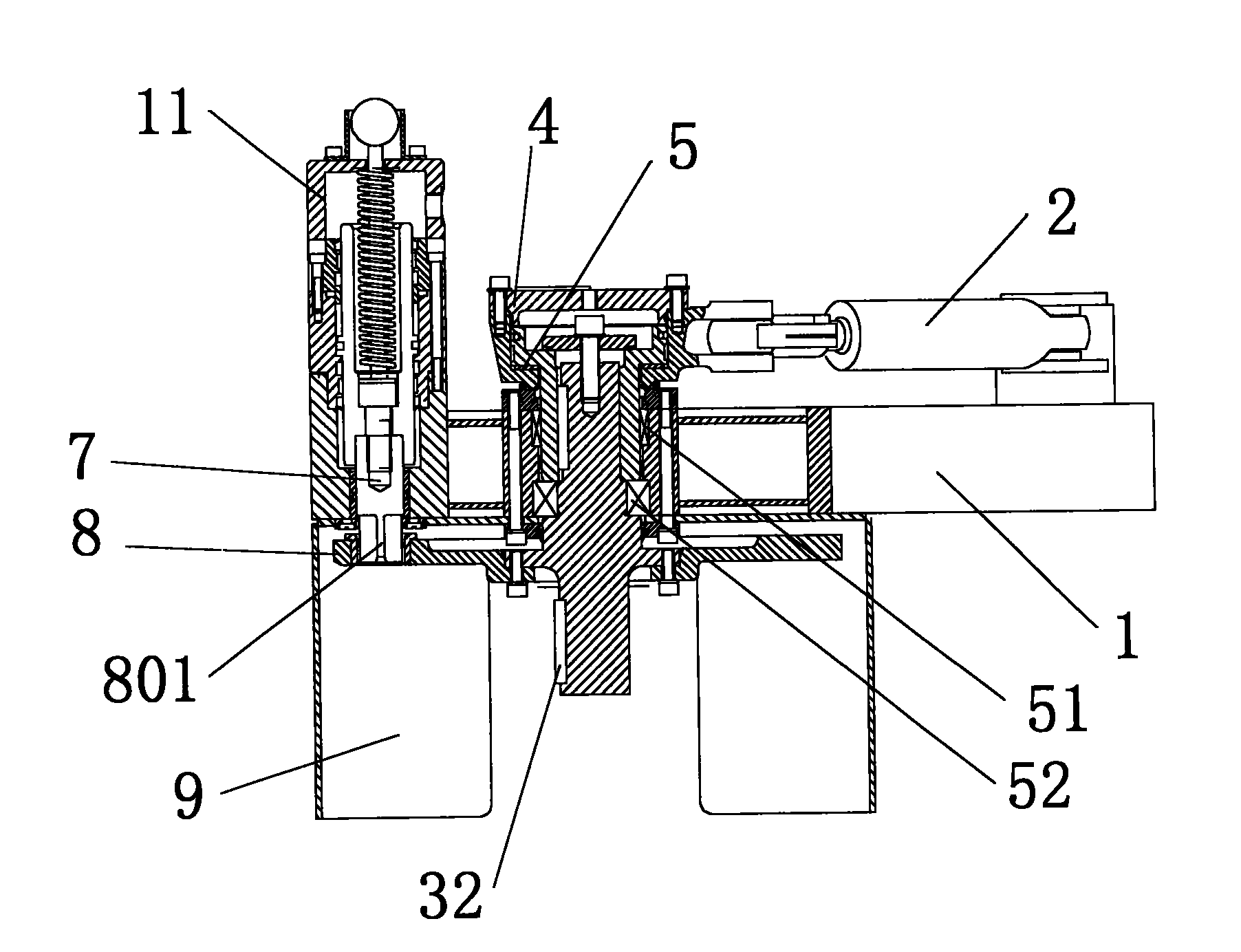 System for storing and fetching multiple drill rods