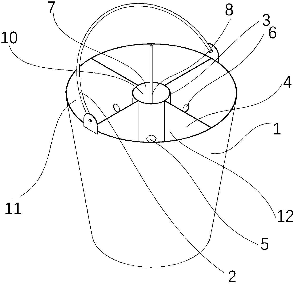 Seawater sampling device