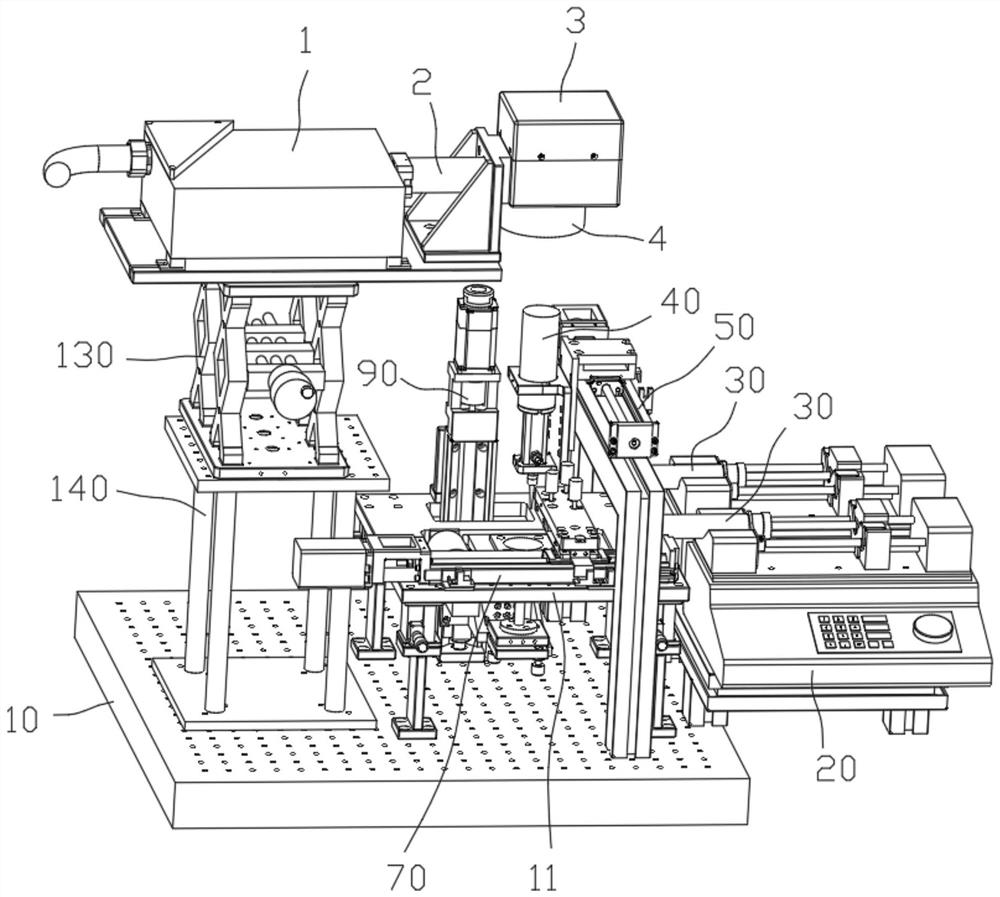 Online component-variable photocuring 3D printing device and method