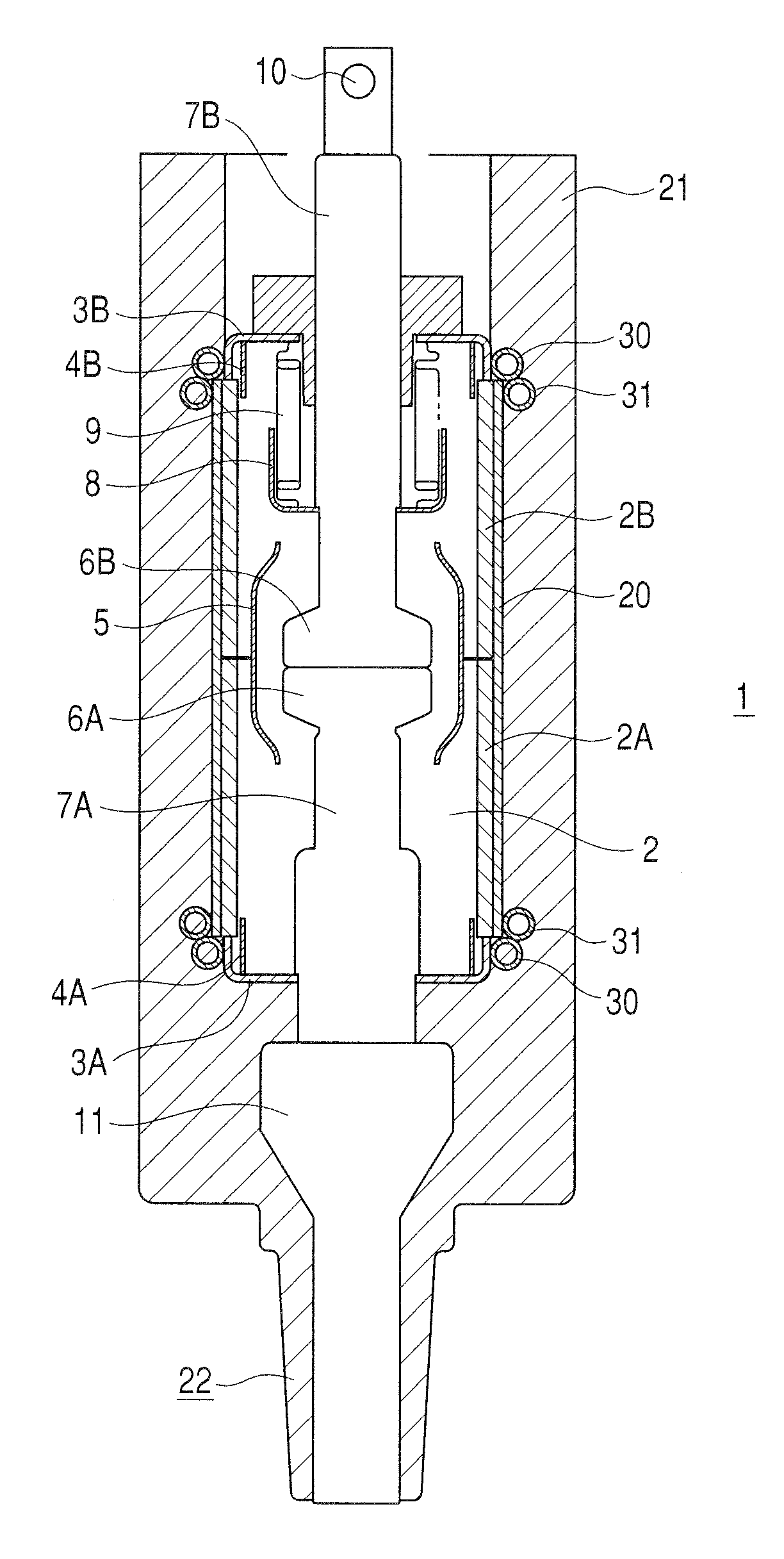 Vacuum switch and vacuum switchgear