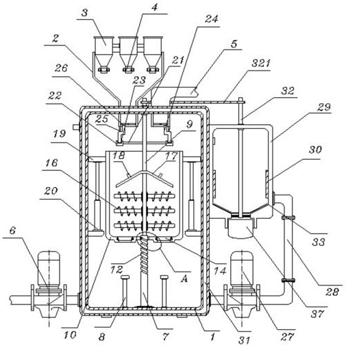 Intelligent water and fertilizer all-in-one machine