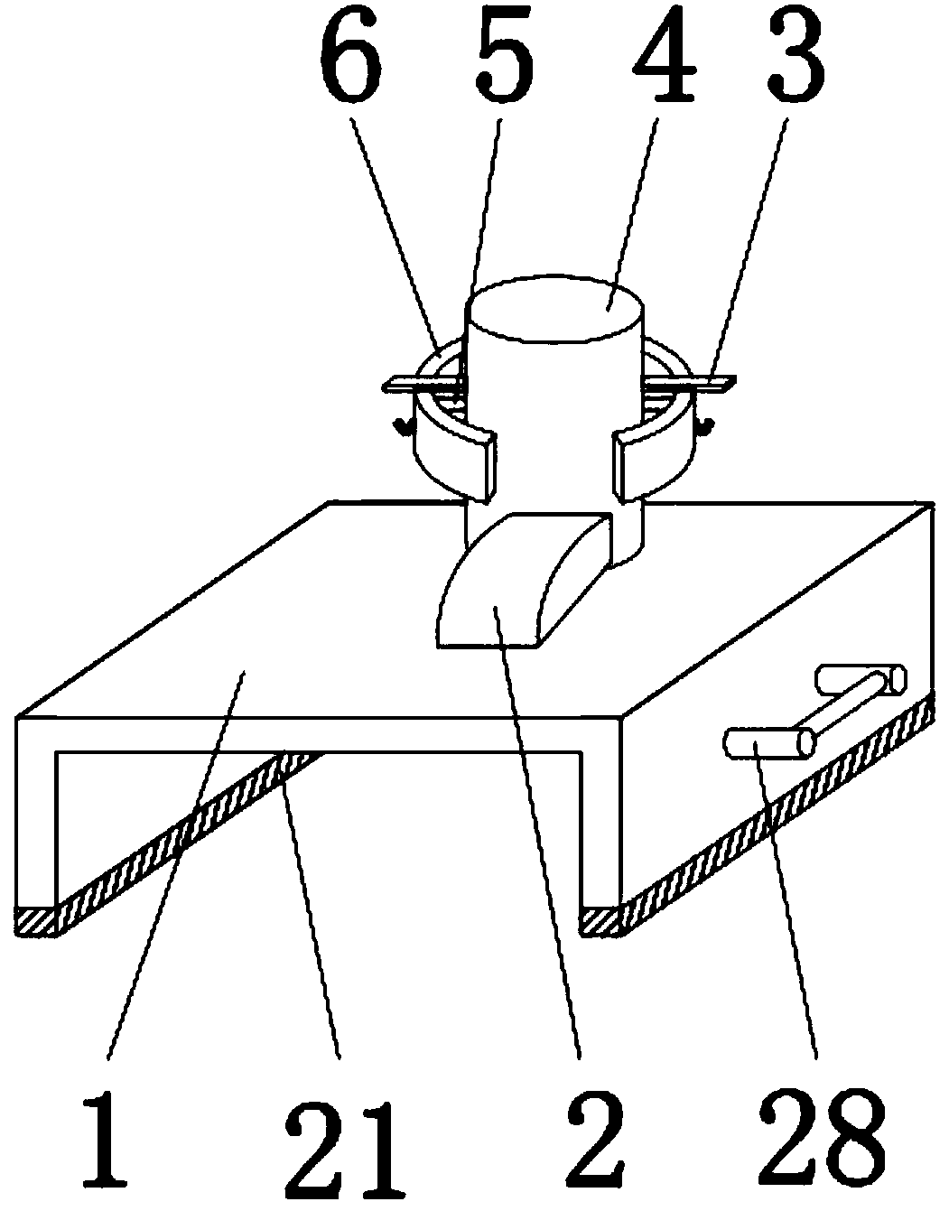 Device for measuring encircling force of frog fore limbs