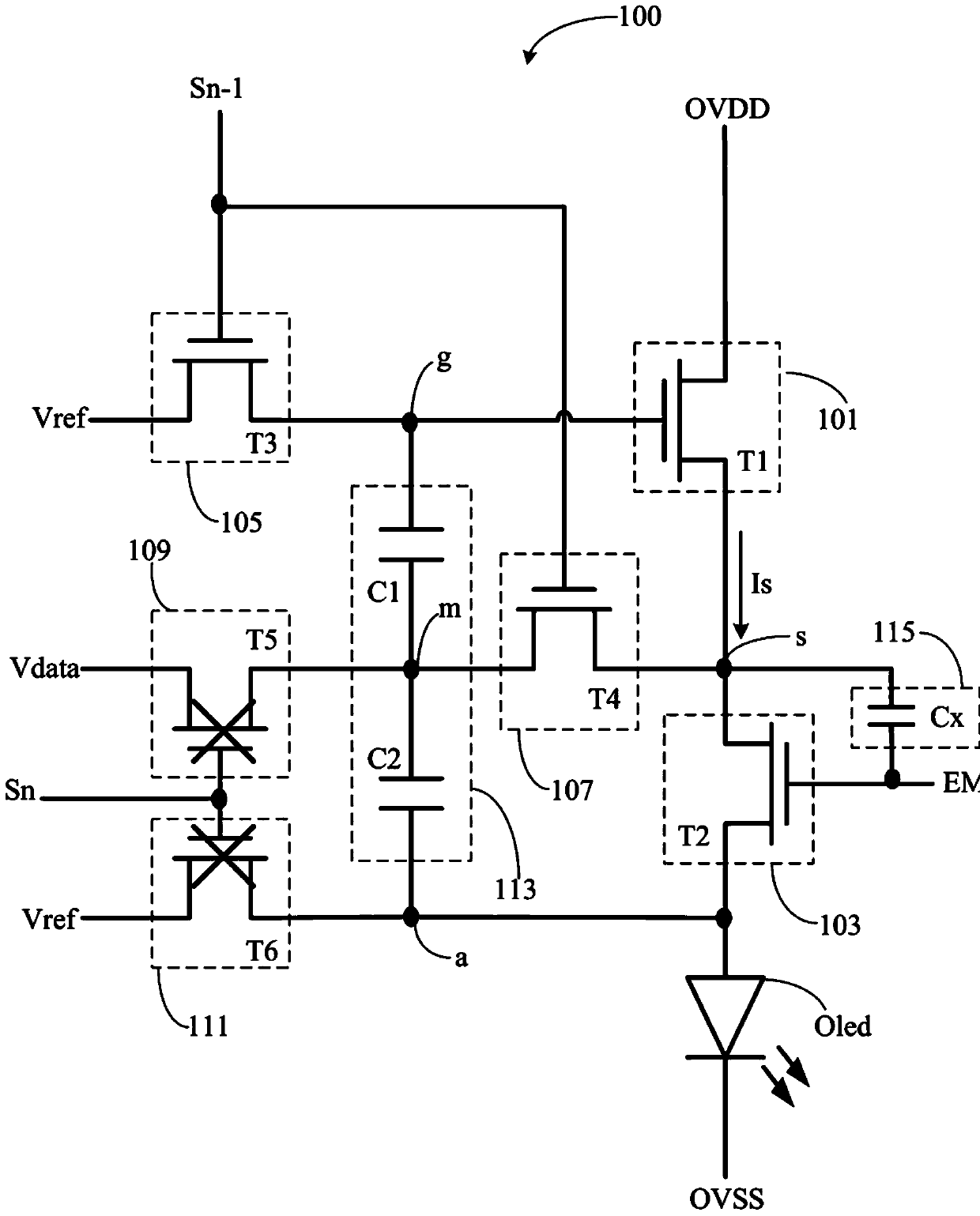 Organic light emitting diode circuit and driving method thereof