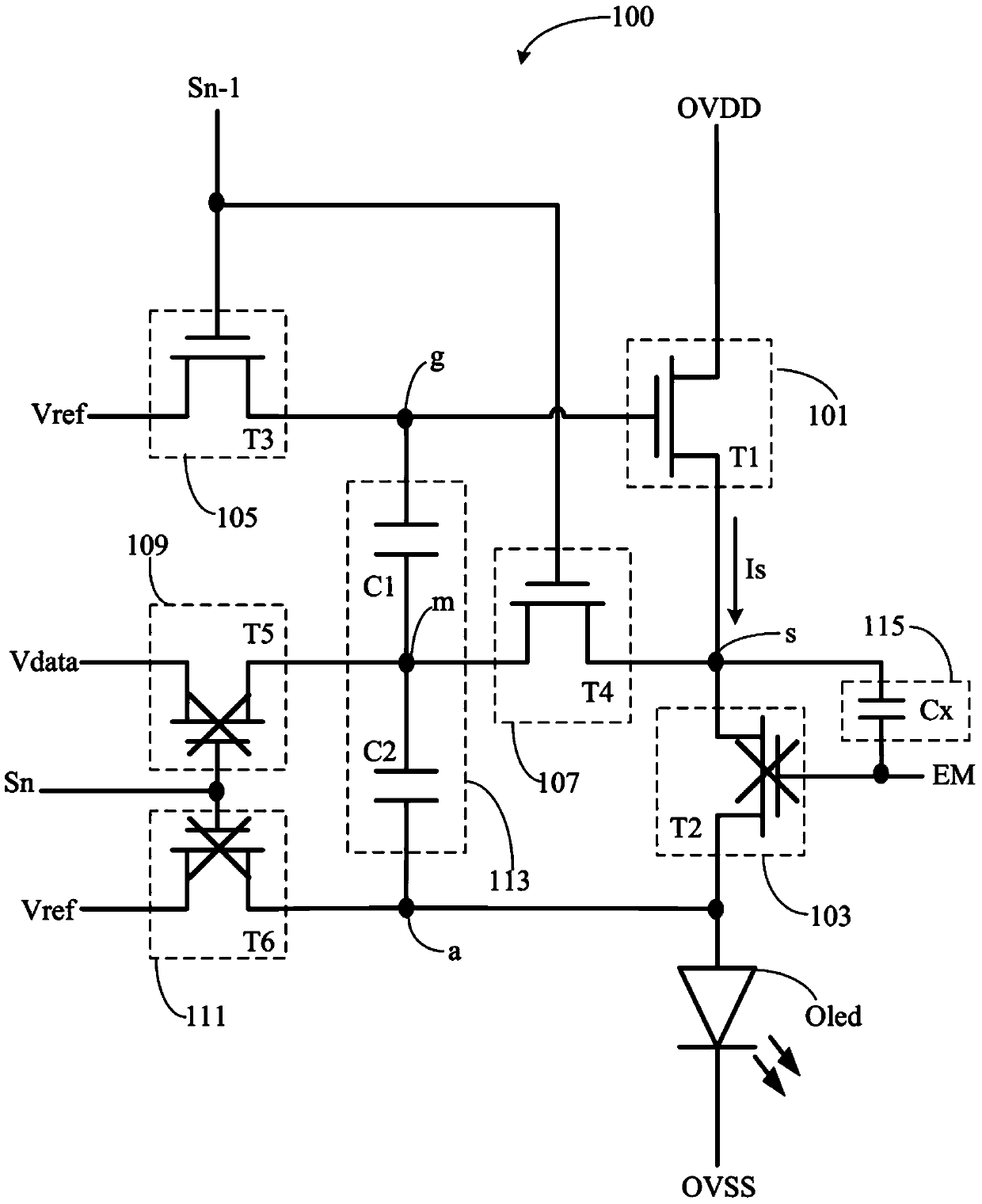 Organic light emitting diode circuit and driving method thereof