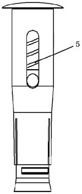 Elastic washer pressing tool