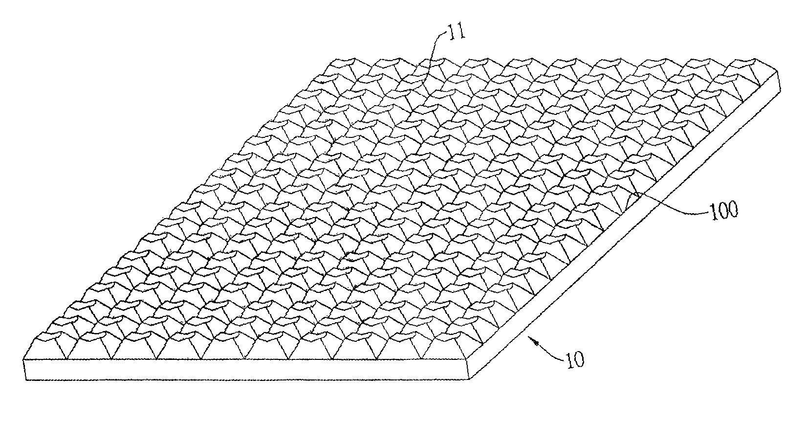 Optical microstructure film and method for fabricating the same