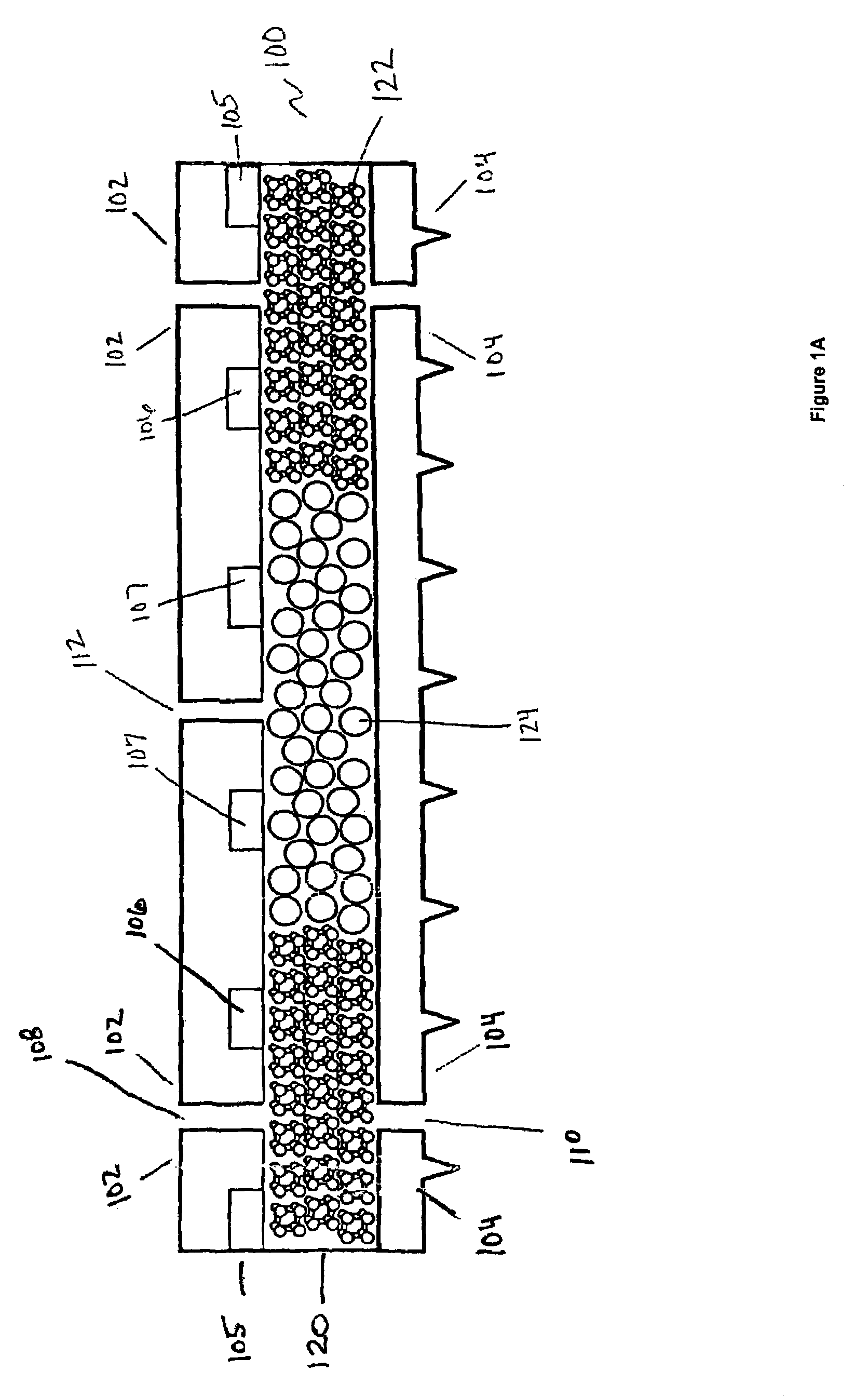 Meso-frequency traveling wave electro-kinetic continuous adsorption system