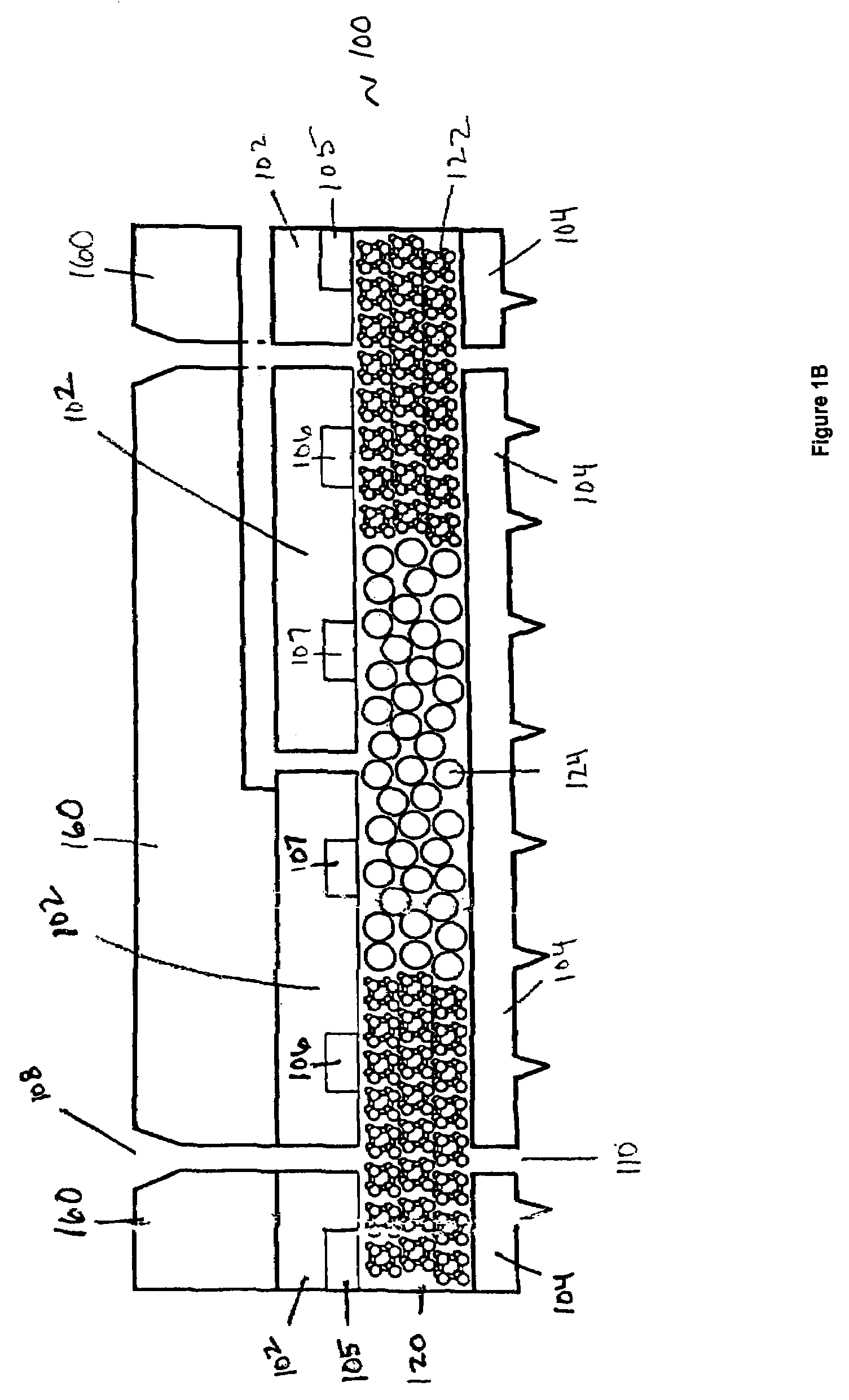 Meso-frequency traveling wave electro-kinetic continuous adsorption system