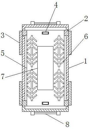 An intelligent terminal with anti-fall protection function