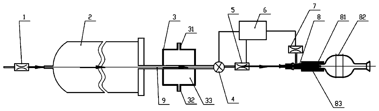 A hydrogen annealing furnace tail gas treatment system and its treatment method