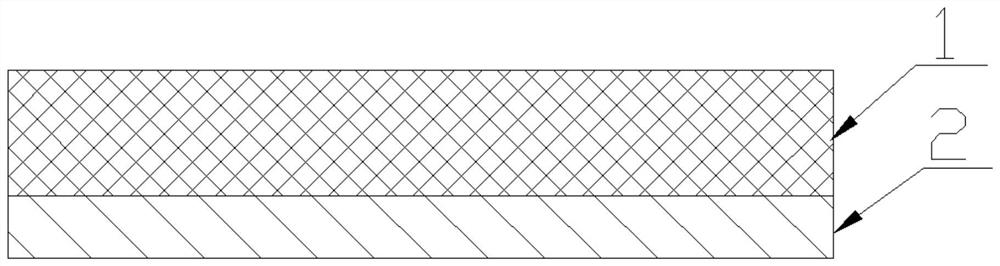 On-line coating low-stripping-force polyester release film and preparation method thereof