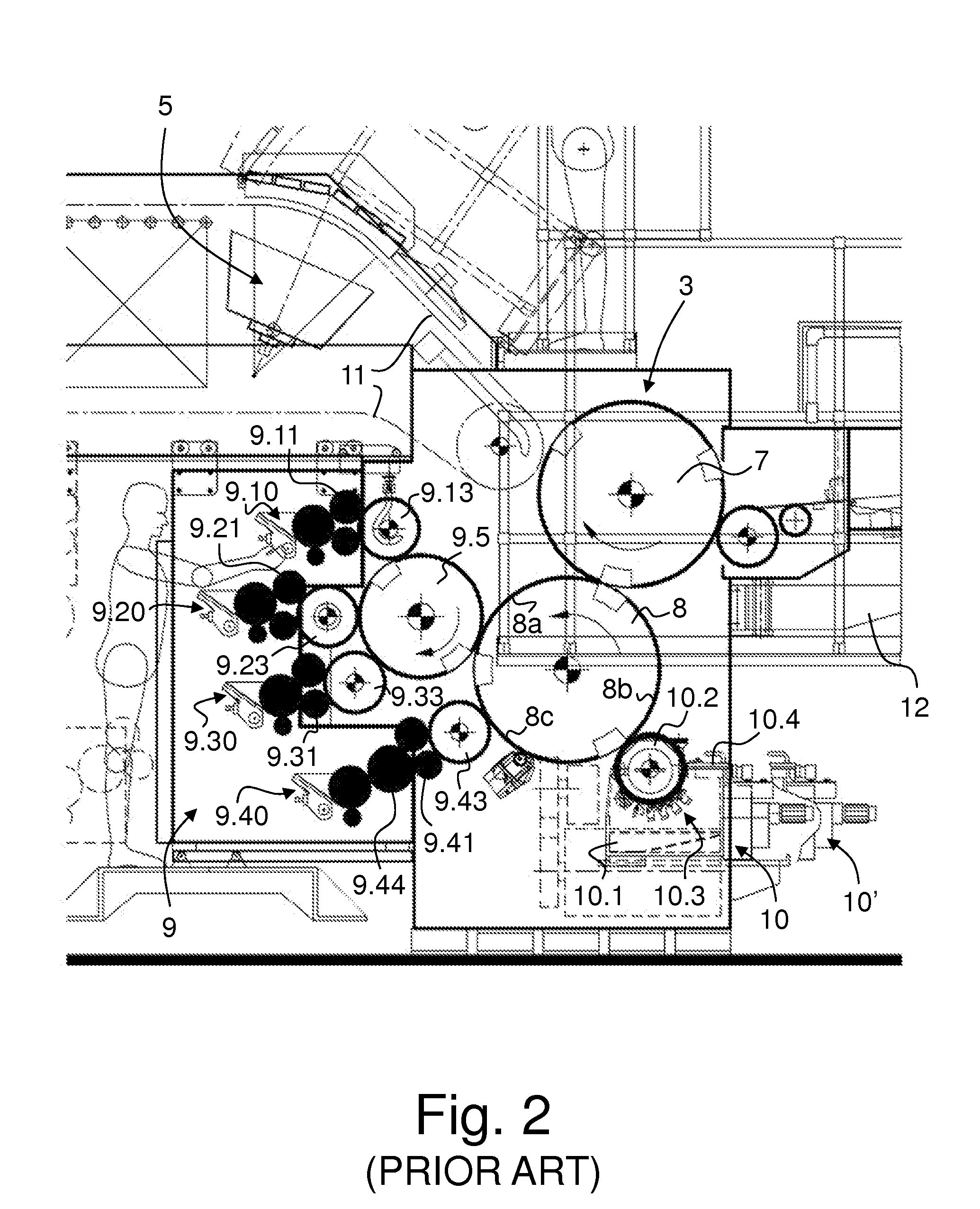 Ink wiping system of an intaglio printing press and intaglio printing press comprising the same