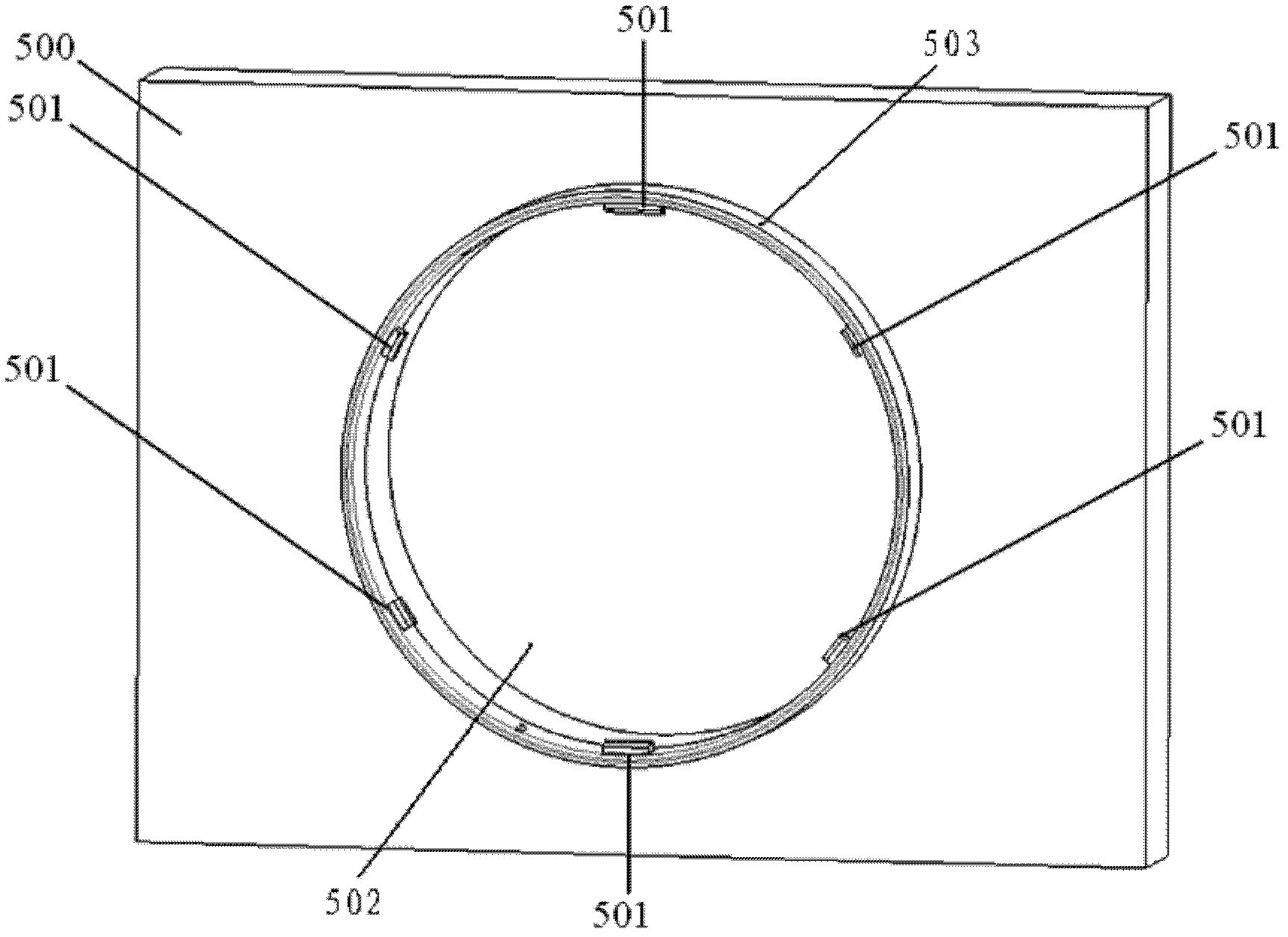 Method for removing water vapor condensation in automobile lamp and automobile lamp casing structure with replaceable desiccant bag