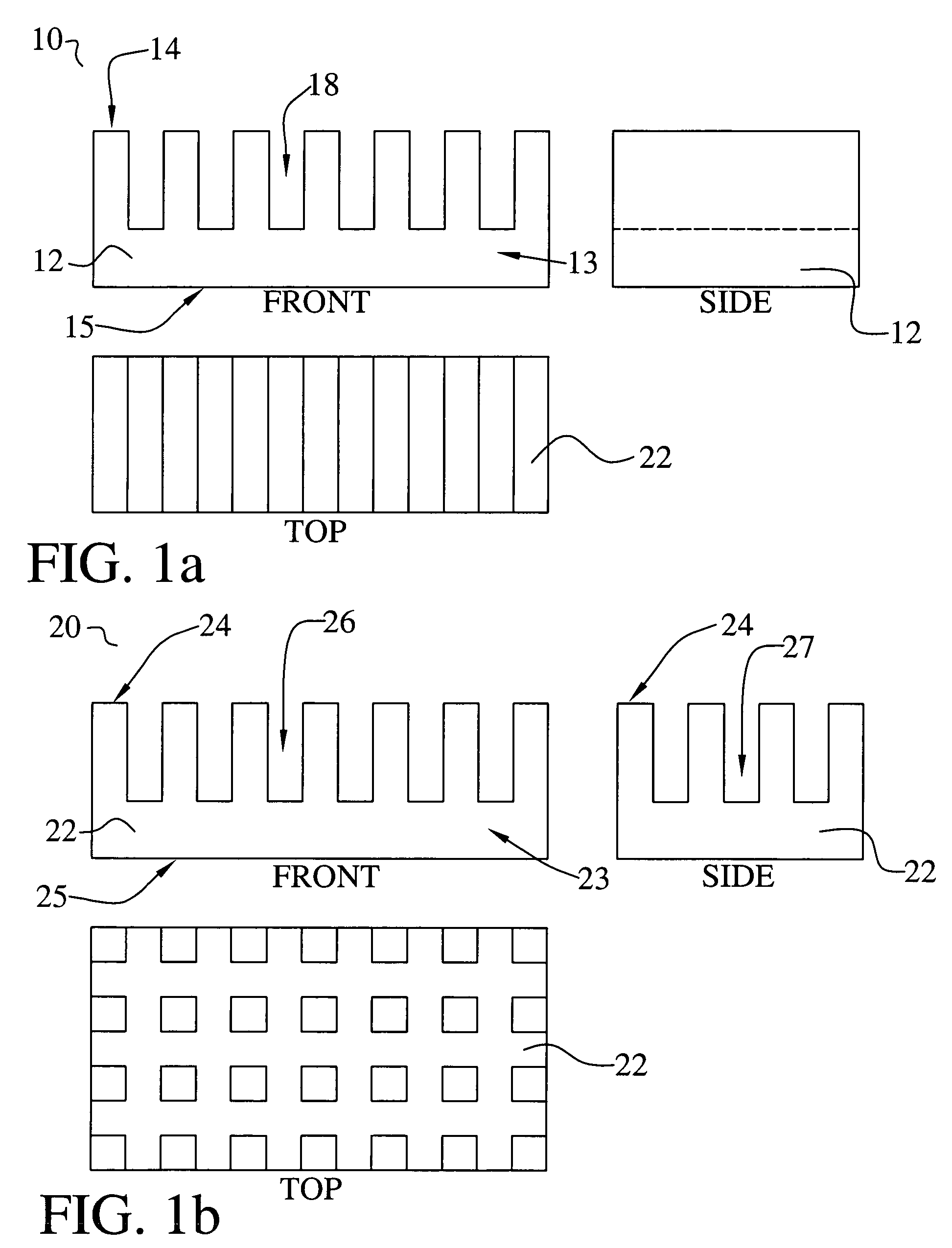 Low cost thermal management device or heat sink manufactured from conductive loaded resin-based materials