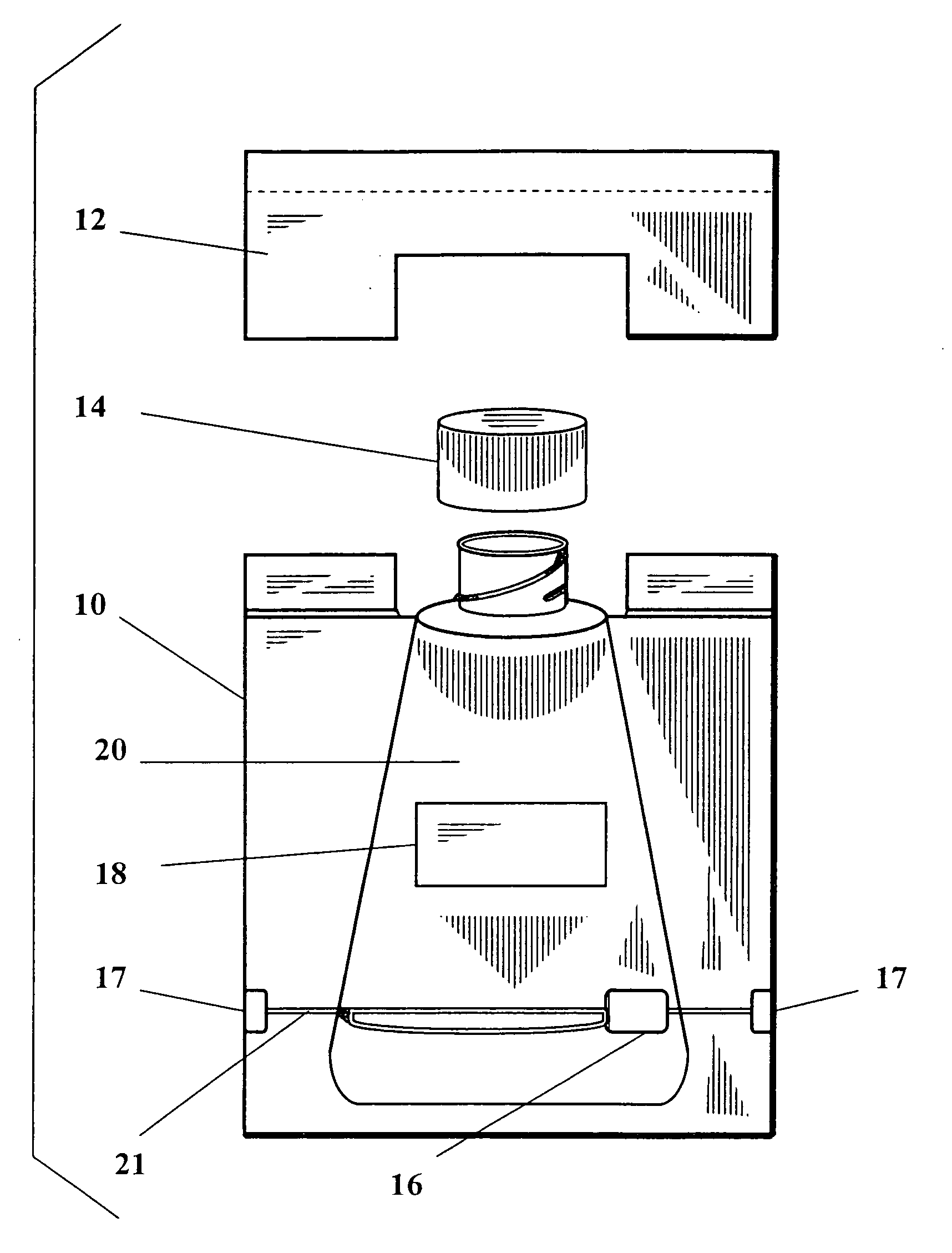 Multi-opening, leak-proof packet