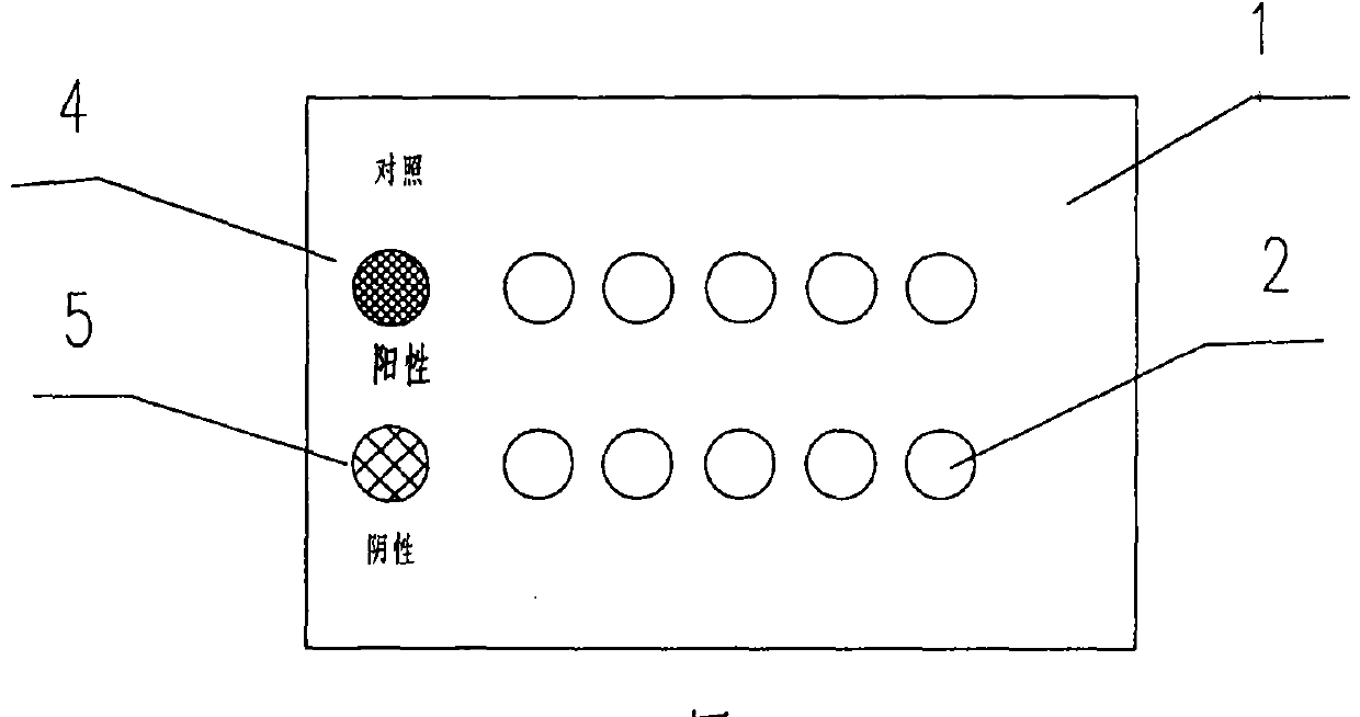 Card assembly for fastly inspecting lead content and its production