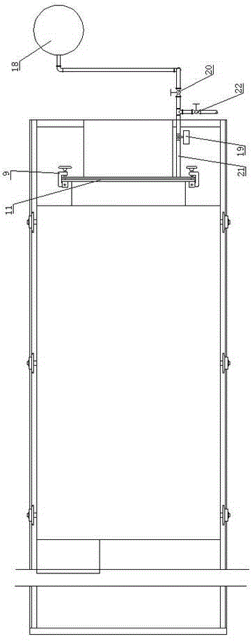 High-pressure vacuum thermal shrinkage furnace for corrugated stainless steel hose cladding and corrugated stainless steel hose cladding method