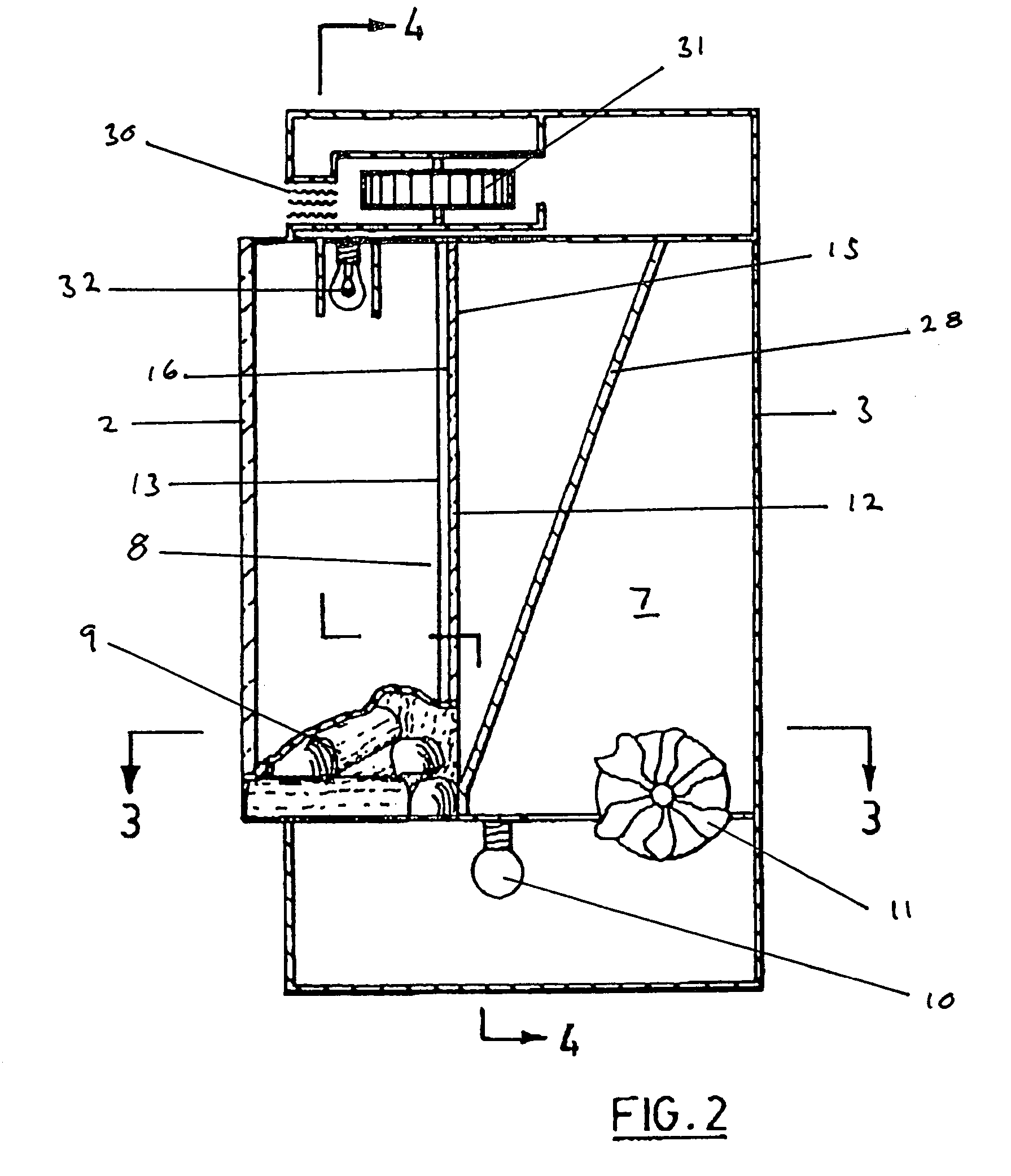 Flame simulating apparatus