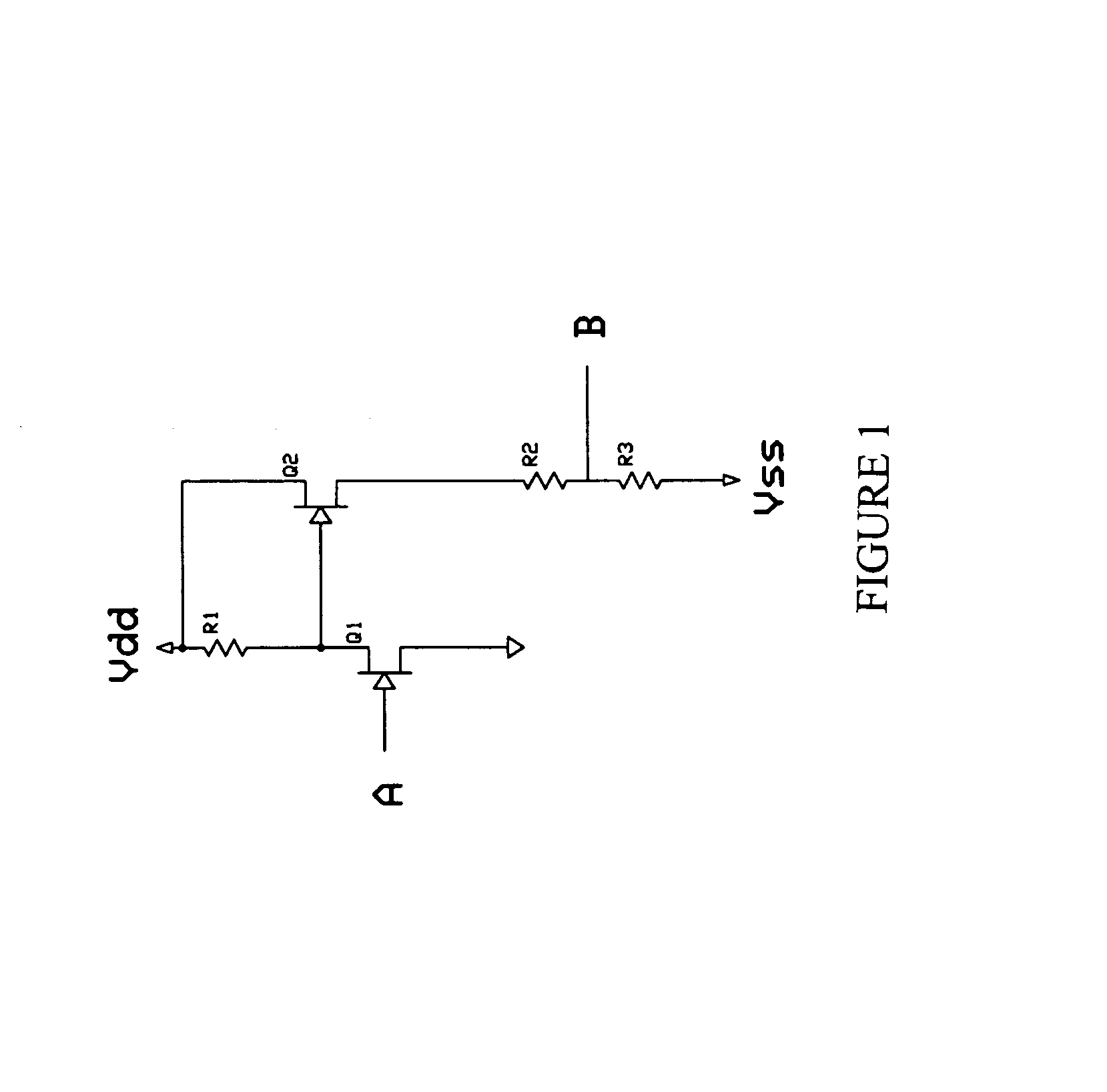 N channel JFET based digital logic gate structure