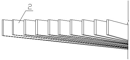 Inverted umbrella shaped aerator