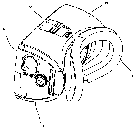 VR helmet for immersive virtual clinical inquiry skill training