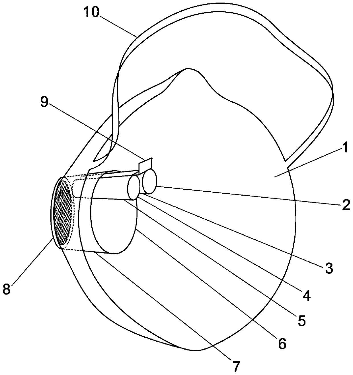 Venturi negative pressure mask