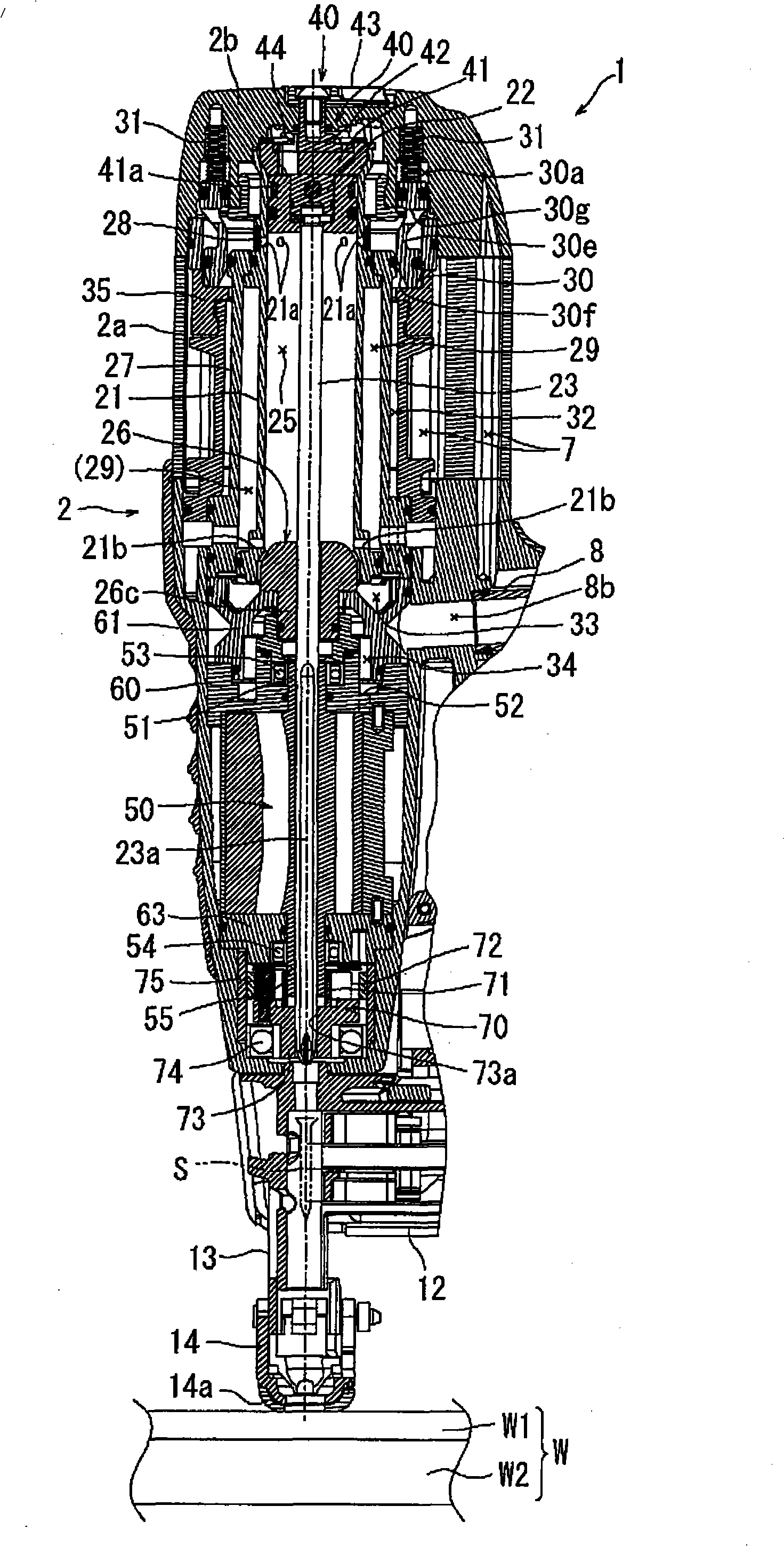 Bolting machine