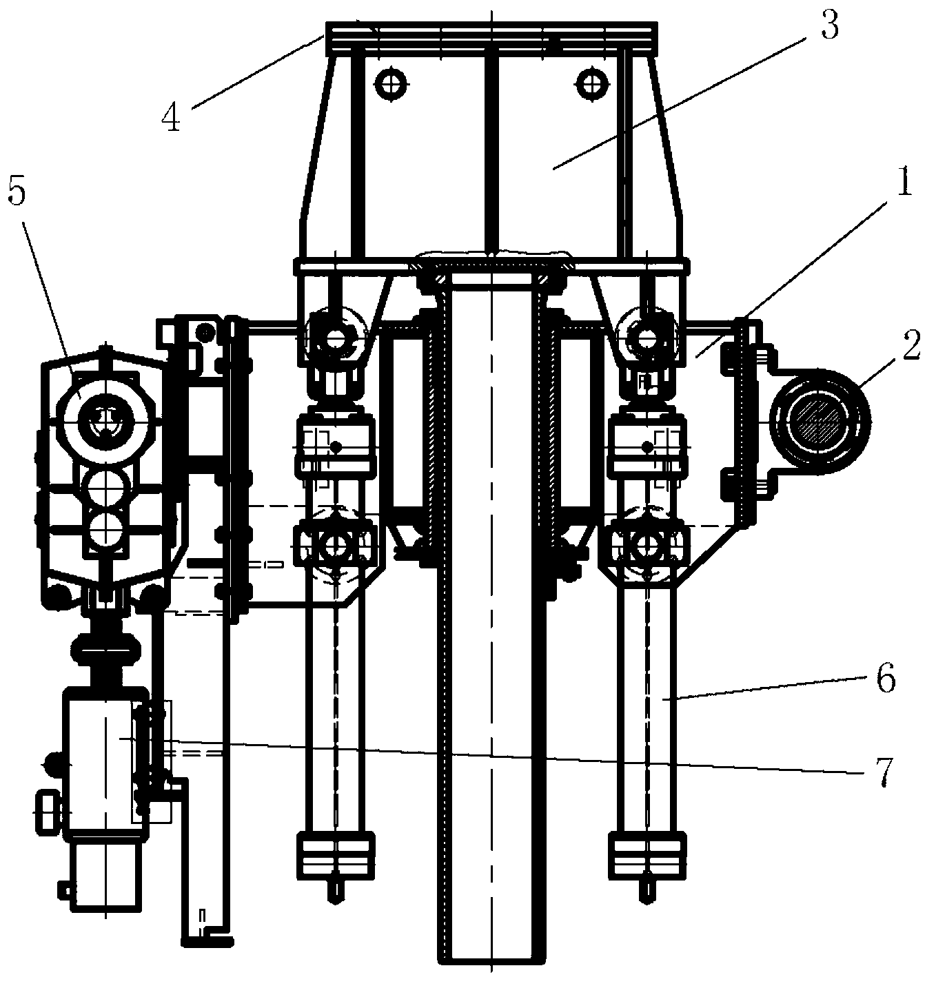 Double protection control method for upward coiling process of steel coiling vehicle