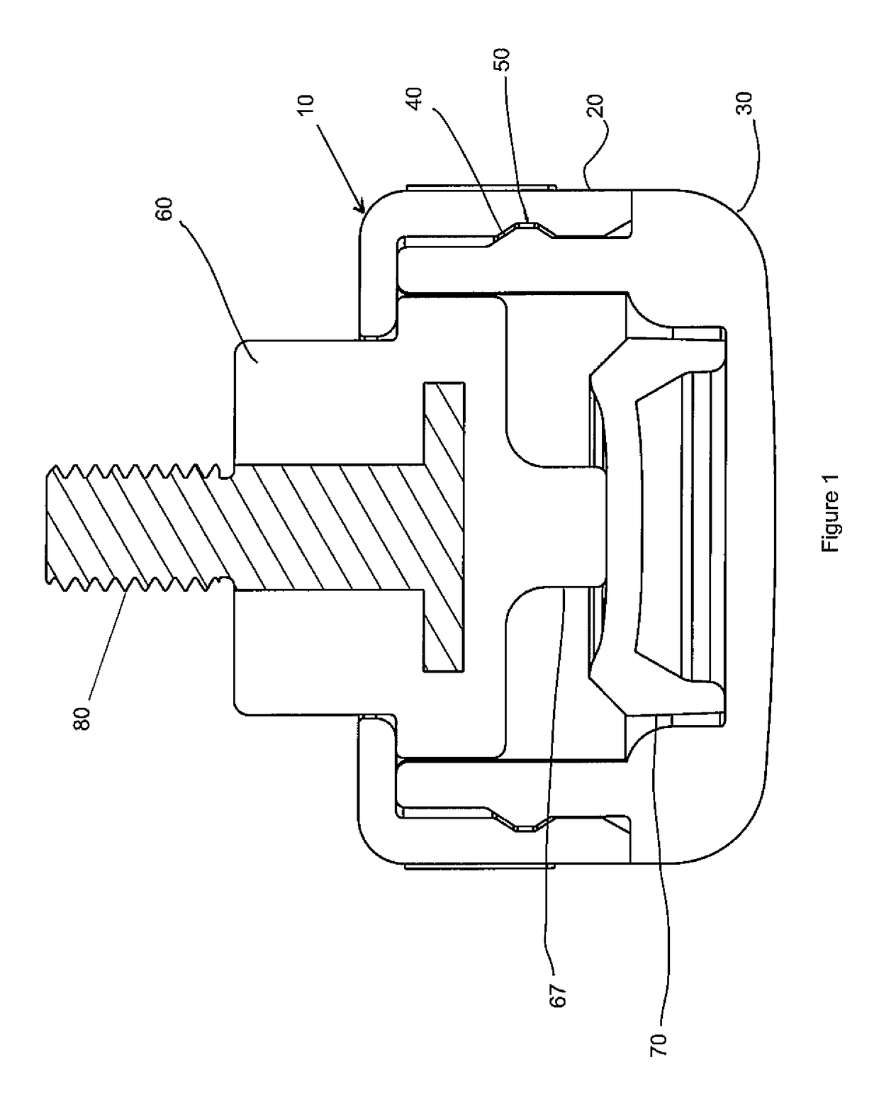 Self-adjusting furniture glide