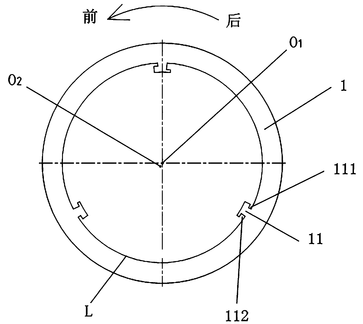 Elastic foil type dynamic pressure air bearing