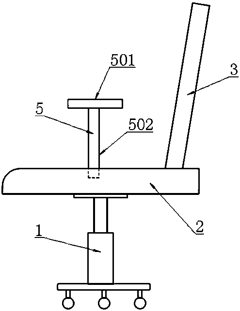 Multi-functional intelligent swivel chair