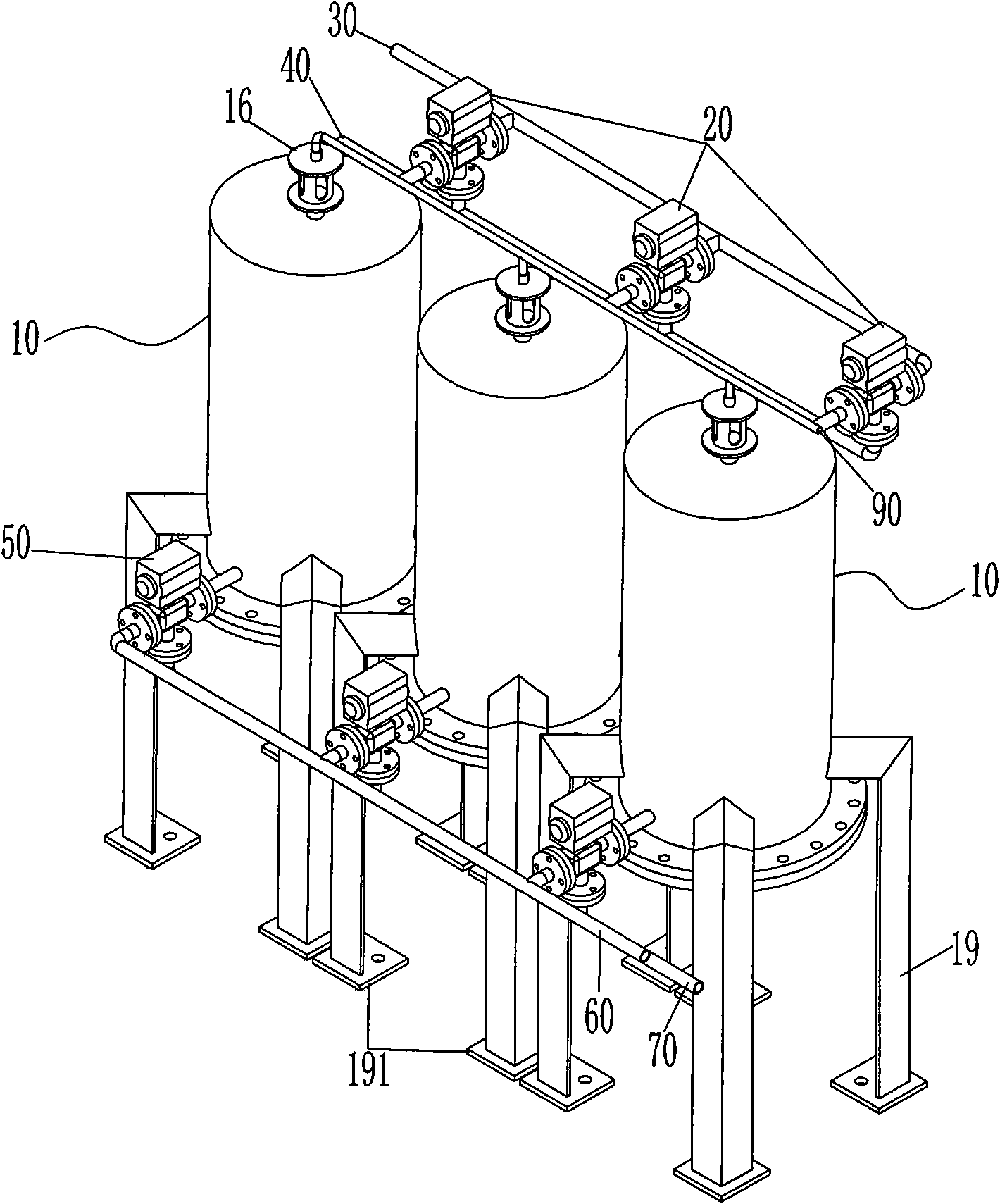 Fully-automatic oily sewage filtration-type separator and separating system