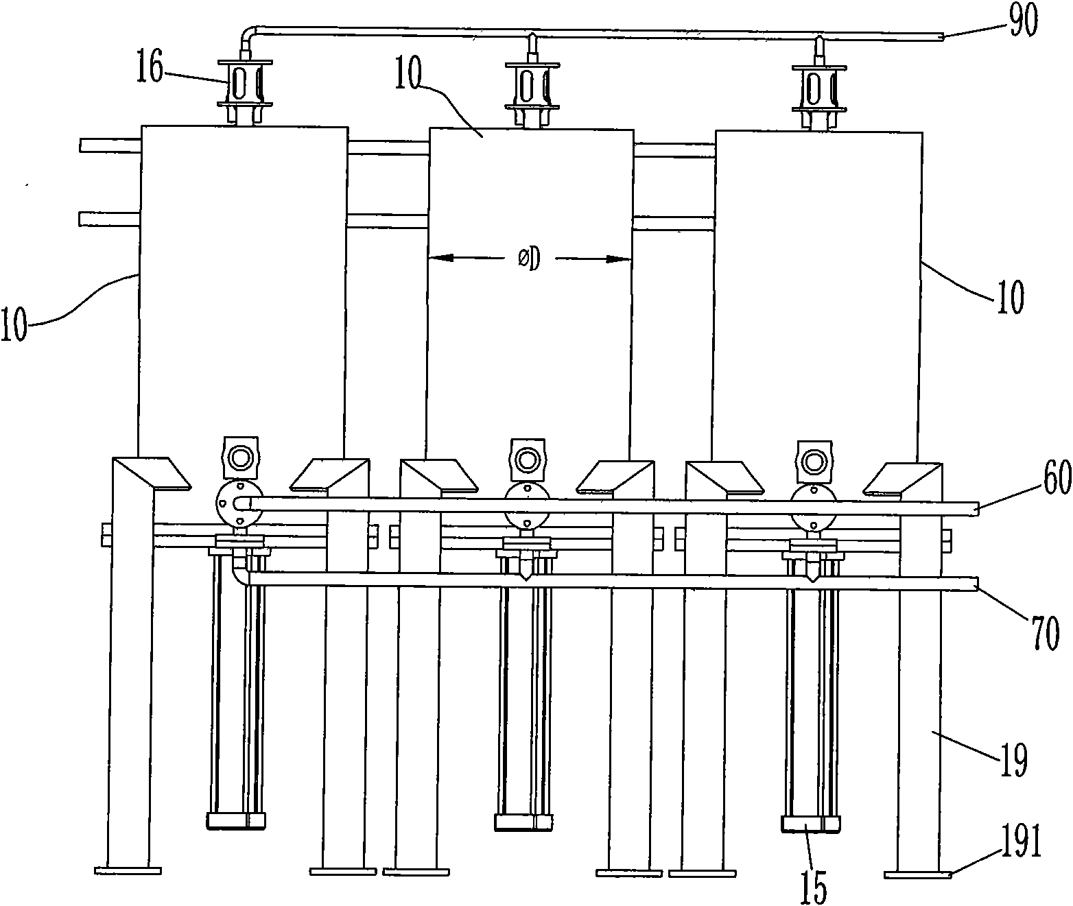 Fully-automatic oily sewage filtration-type separator and separating system