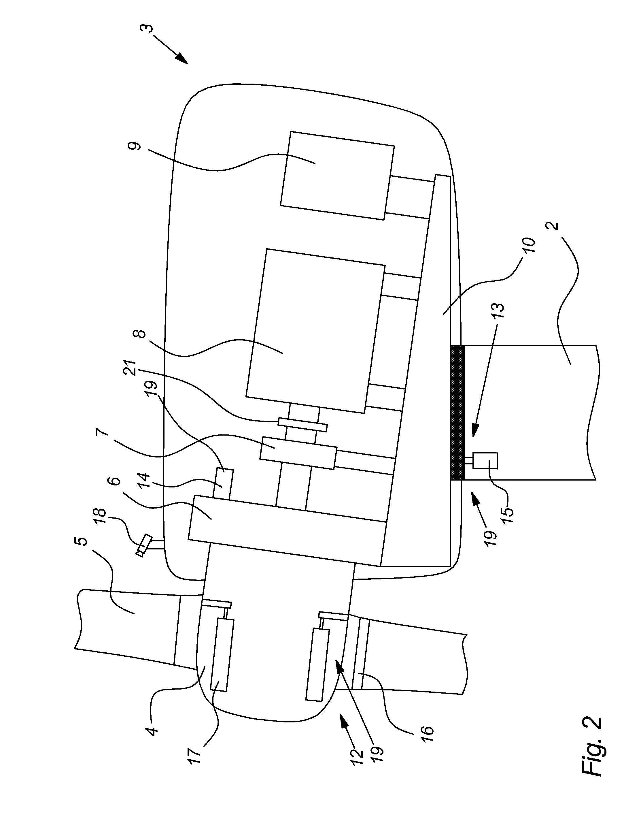 Method for De-Icing A Blade Of A Wind Turbine, A Wind Turbine And Use Thereof